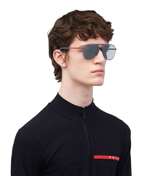 prada linea rossa ssps51s|Linea Rossa Eyewear Collection sunglasses .